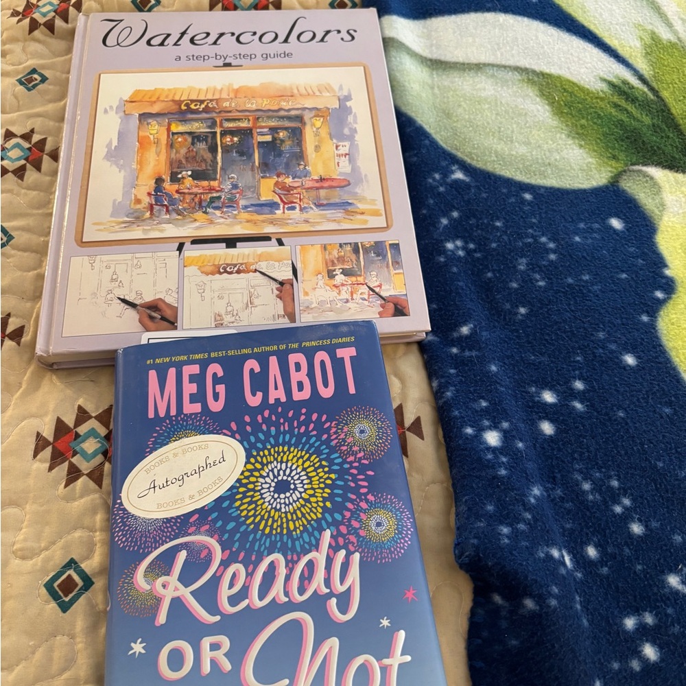 Meg Cabot 'Ready or Not' Hardcover-TWO BOOKS FOR THE PRICE OF ONE!